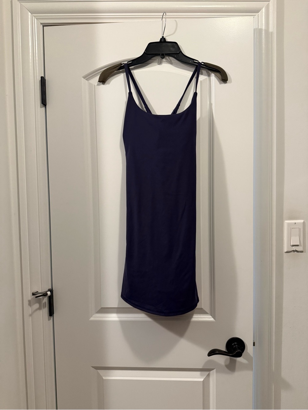 HALARA Navy Blue Double-Strap athletic dress